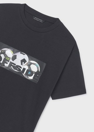 MAYORAL lühikeste varrukatega t-särk, black, 6.033-18, 128  cm 