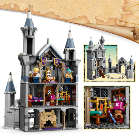 75645 LEGO® ONE PIECE Lahing Drum Castle'is 