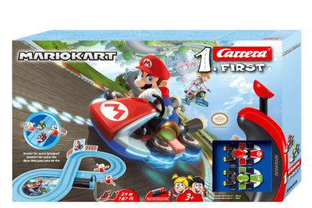 CARRERA FIRST autorada Mario Kart Mario vs Yoshi 2,4 m, 20063026 