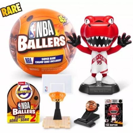 5 SURPRISE miniatuuride komplekt NBA Ballers 2 seeria, assortii, 77678GQ2 