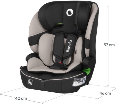 LIONELO turvatool BILLY I-SIZE, Beige latte, 76-150 cm. 