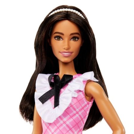 BARBIE Fashionistas nukk roosa kleidiga, HTJ06 HJT06