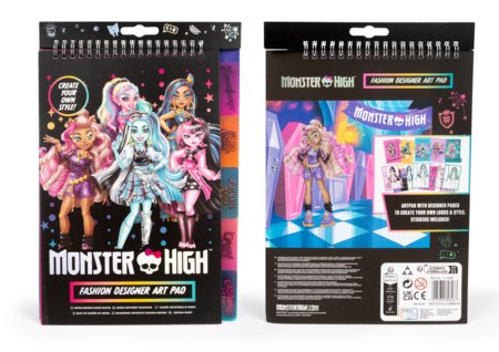MONSTER HIGH moedisaini vihik , 71-0008 