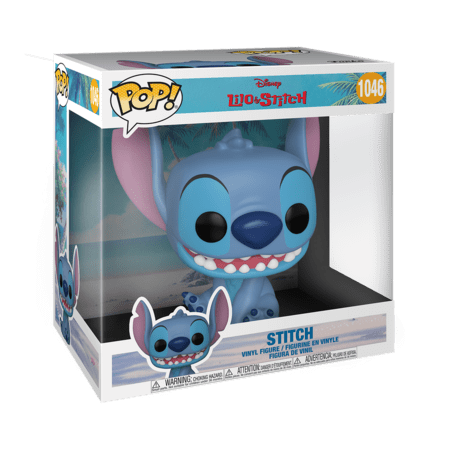 FUNKO POP! JUMBO vinila figūriņa: Disney Jumbo - Lilo & Stitch - Stitch, 55618 