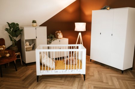 LITTLE SKY by KLUPŚ lastetuba MIA, 120x60 cm., White 