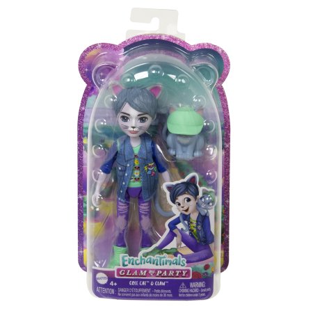 ENCHANTIMALS Glam and Party kiisu nukk HNT59