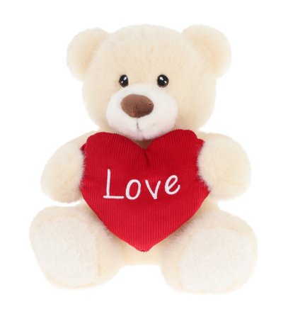 KEEL TOYS pehme karu südamega 20cm., SV3485 
