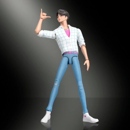 KPOP DEMON HUNTERS Jinu figuur (Saja Boys), JRY33 