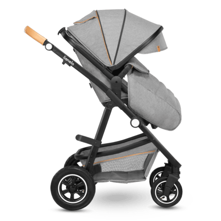LIONELO universaalne käru AMBER 3in1, Grey stone, LO-AMBER 3IN1 