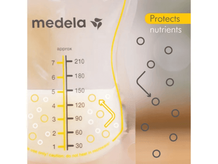 MEDELA rinnapiima säilituskott, 50 tk., 210 ml., 101046334 