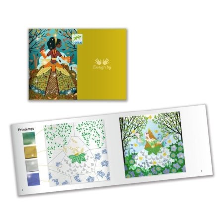 DJECO Fooliumpildid Kleidid aastaaegades, DJ09528 