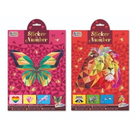 MOXY loov kleepsuraamat numbrite järgi, assortii, 100082 