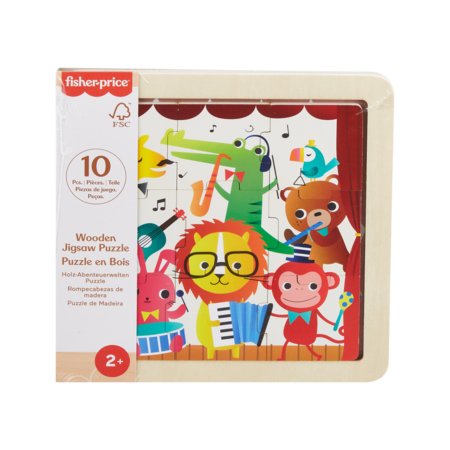 FISHER PRICE Wood puidust minipusled, HXV15 
