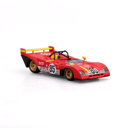 BBURAGO 1:43 Võidusõiduauto mudel Ferrari 312 P 1972, 18-36302 