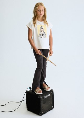 MAYORAL varrukateta t-särk, bone, 6.010-11, 128  cm 