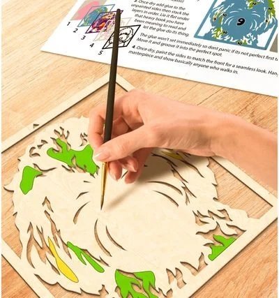 SPLAT PLANET 3D puidust loovkomplekt Doodle Dog, SP48189 