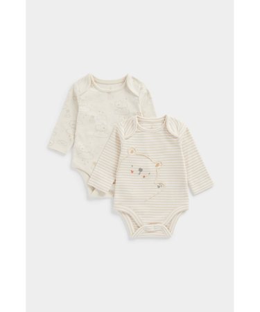 MOTHERCARE pikkade varrukatega bodi, 2 tk., EB666 623906