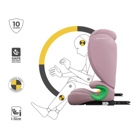 KINDERKRAFT turvatool JUNIOR FIX 2 PLUS, 100-150 cm., Pink, KCJUFI20PNKPL0N 
