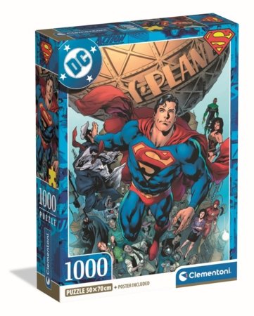 CLEMENTONI pusle Superman, 1000 tk, 37505 