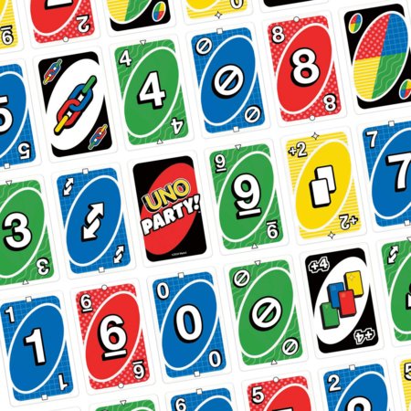 MATTEL GAMES UNO kaardid Party (uuendatud), JJV58 
