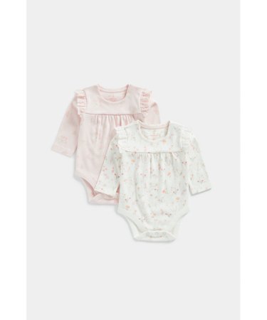 MOTHERCARE pikkade varrukatega bodi, 2tk., FB313 648756