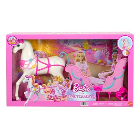 BARBIE SALDUMU ZEMES hobune ja saan, JNH63 