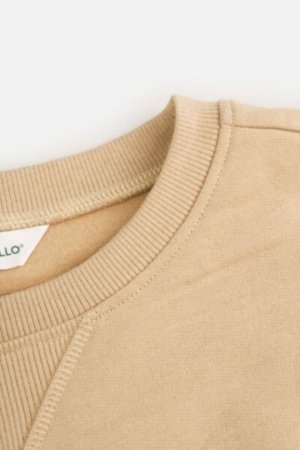 COCCODRILLO sweatshirt EVERYDAY GIRL A, beige, ZC4132601VGA-002-152, 152 cm 