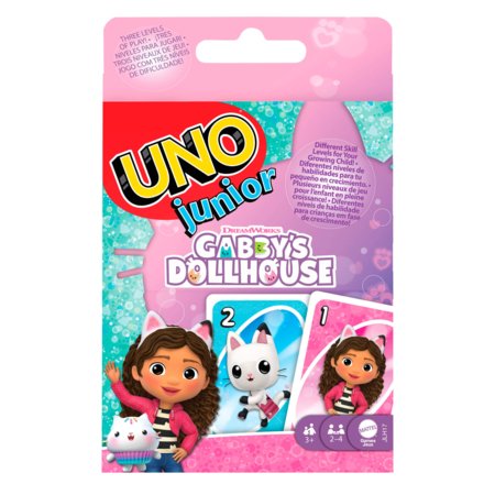 MATTEL GAMES UNO Junior kaardimäng Gabby’s Dollhouse, JLH17 