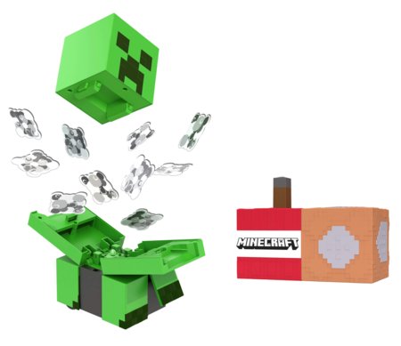 MINECRAFT Plahvatav RC Creeper, HRR48