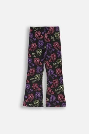 COCCODRILLO säärised RAVE GIRL KIDS, must, ZC5122102RGK-021-110, 110 cm 