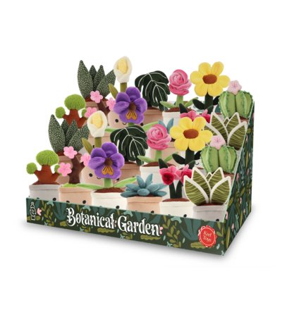 KEEL TOYS pehme mänguasi lillepott Botanical Garden, 12 cm, assortii, SE4950 