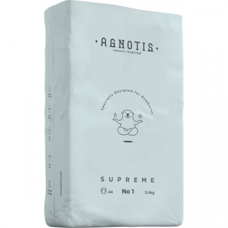 AGNOTIS mähkmed SUPREME, Nr.1, 2-5 kg, 44 tk., A1 A1