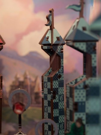 REVELL mudel Quidditch'i väli - Harry Potter: Tiny Adventures Käsitsi valmistatud miniatuursed maailmad kokkupanemiseks, 00532 
