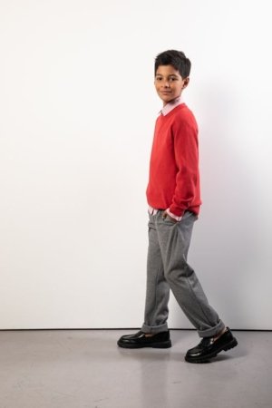 COCCODRILLO kampsun, punane, ZC5172103EJB-009-134, 134 cm 