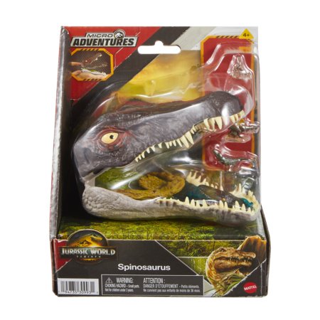 JURASSIC WORLD mikro mängukomplekt Spinosaurus, JGB98 