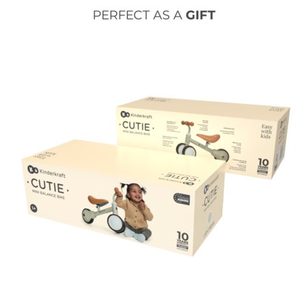 KINDERKRAFT kolmerattaline tasakaaluliikur Cutie, helebeež, KRCUTI00BEG0000 