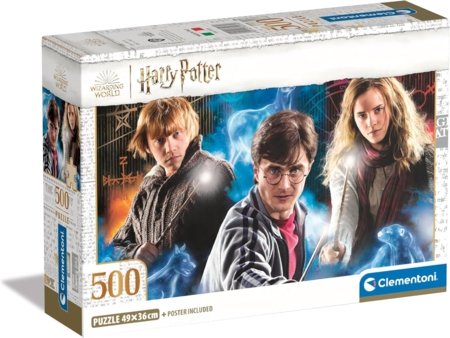 CLEMENTONI HARRY POTTER pusle, 500 tk., 35535 