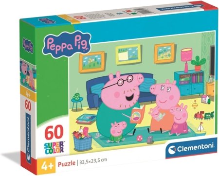 CLEMENTONI pusle Peppa Pig, 60 tk., 26312 