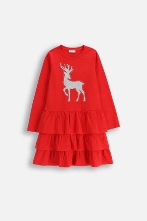 COCCODRILLO kleit, punane, cm 