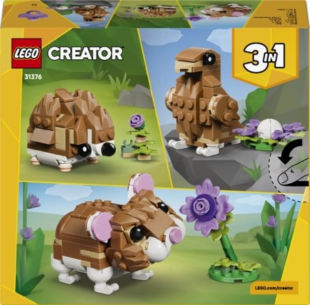 31376 LEGO® CUTE HAMSTER WITH A FLOWER 