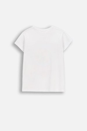 COCCODRILLO lühikeste varrukatega t-särk, valged, WC6143206SGK-001-110, 110 cm 