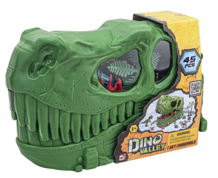 DINO VALLEY komplekt Dino Skull Bucket 45 tk, 542419 