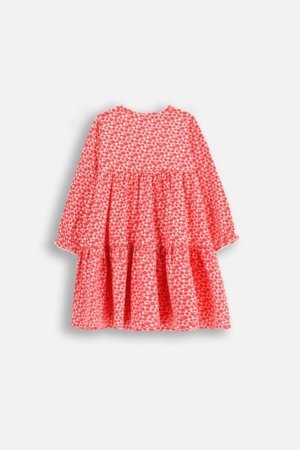 COCCODRILLO pikkade varrukatega kleit NOSTALGIC MEADOW GIRL NEWBORN, kreemjas, WC5129102NGN-003-086, 86 cm 
