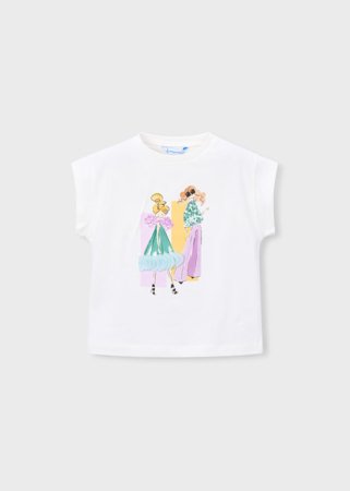 MAYORAL varrukateta t-särk, natur-lake, 3.005-77, 98  cm 