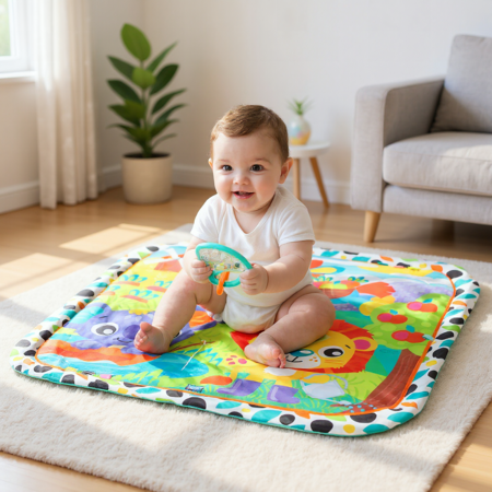 PLAYGRO muusikaline mänguvaip Giggly Garden Musical Gym, 0189025 