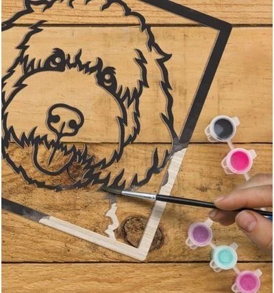 SPLAT PLANET 3D puidust loovkomplekt Doodle Dog, SP48189 