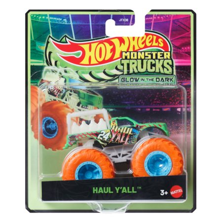 HOT WHEELS Monster Trucks pimedas helendavad autod, JFX08 