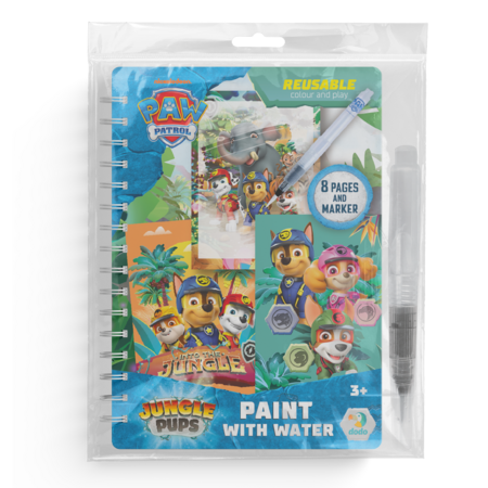 DODO maagiline veega värvimisraamat Paw Patrol – Džungel, 200630 