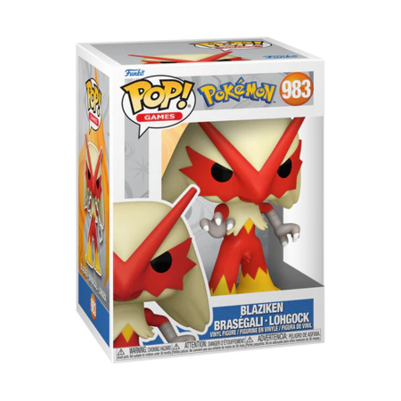 FUNKO POP! Vinüülfiguur: Pokemon - Blaziken, 75189 