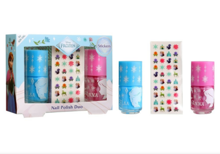 AIR-VAL Frozen küünelaki ja kleepsude komplekt, P009872 